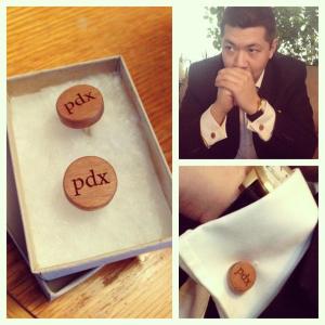 The main reason I wrote this blog? So I could show off my sick new cufflinks.