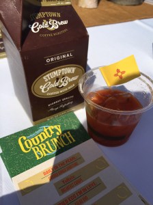 Yes, I'm drinking my Interurban Bloody Mary with a Stumptown Cold Brew. I couldn't be more Portland if I tried.