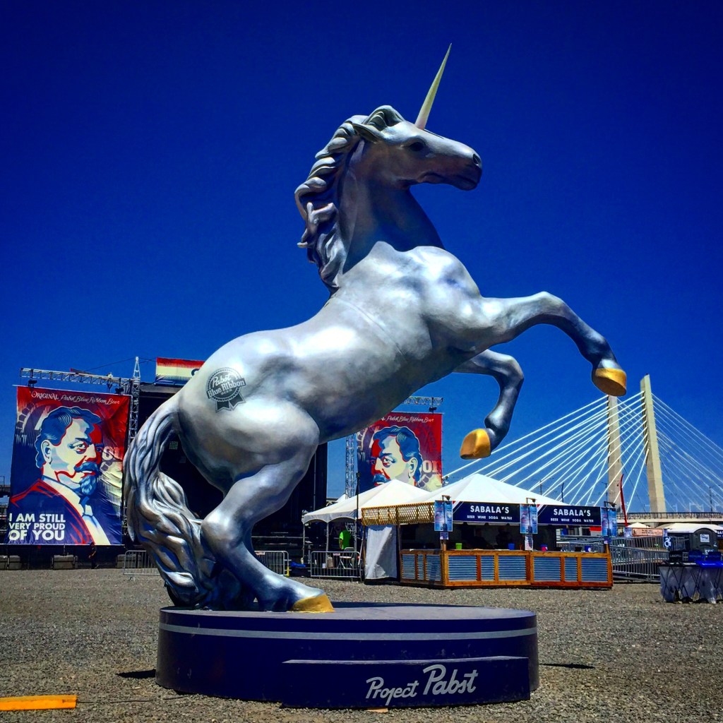 In case you're bored already, here's a photo of a unicorn.