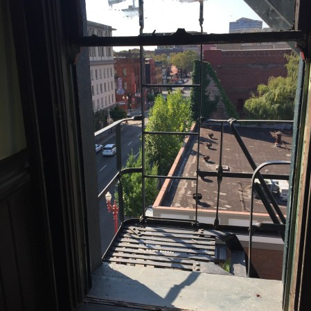 Chinatown, as seen from the Society.